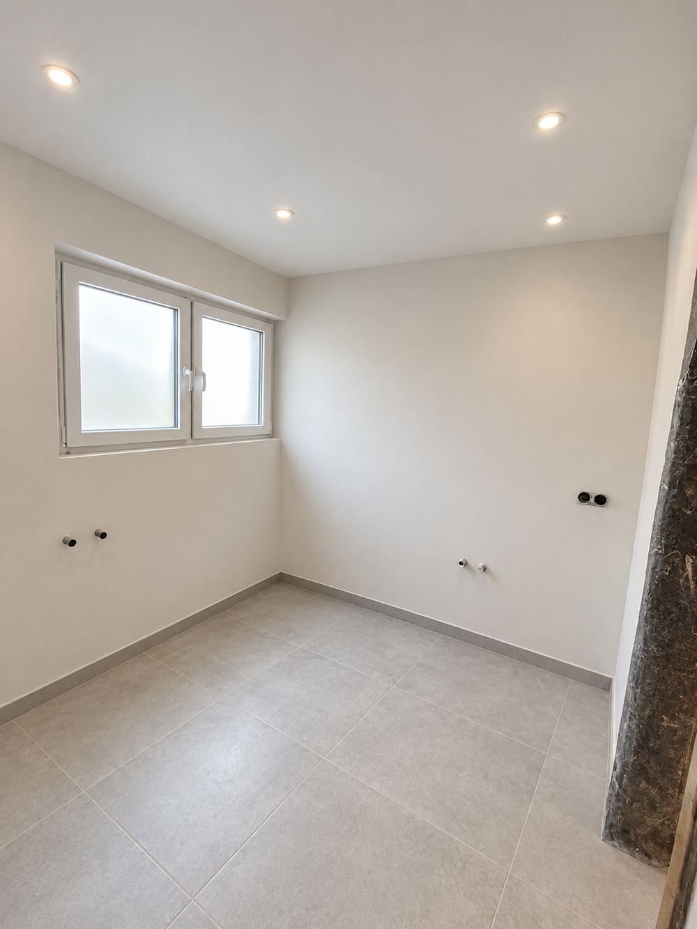 Abgehängte Decke mit Einbauspots
