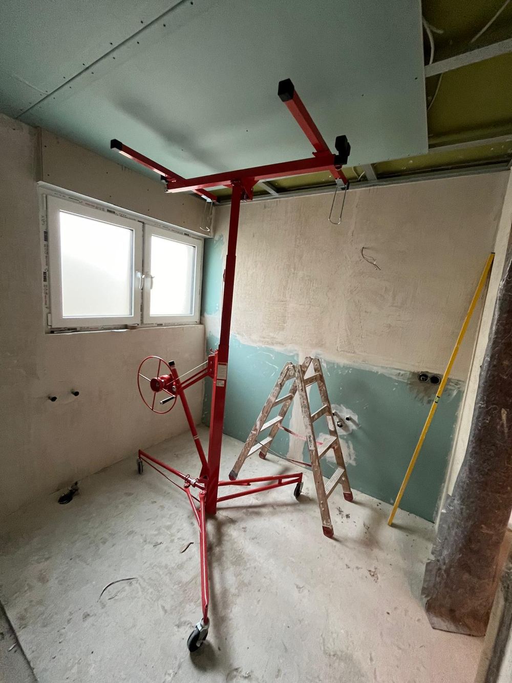 Abgehängte Decke, vorher